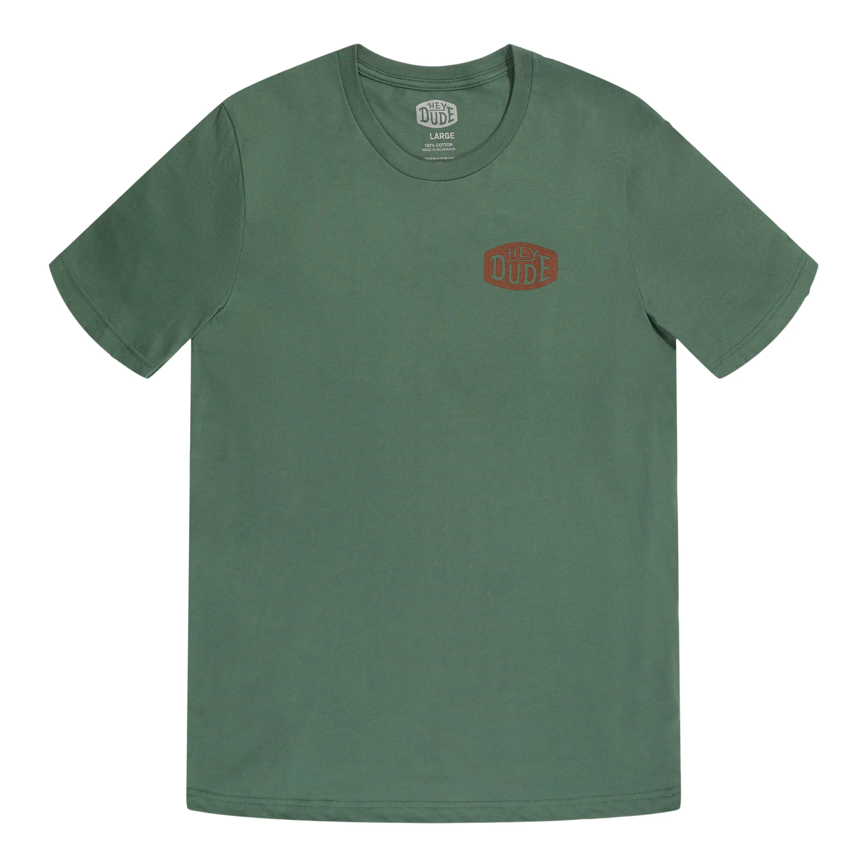Go To Buckle Tee - Pine sold by Hey Dude