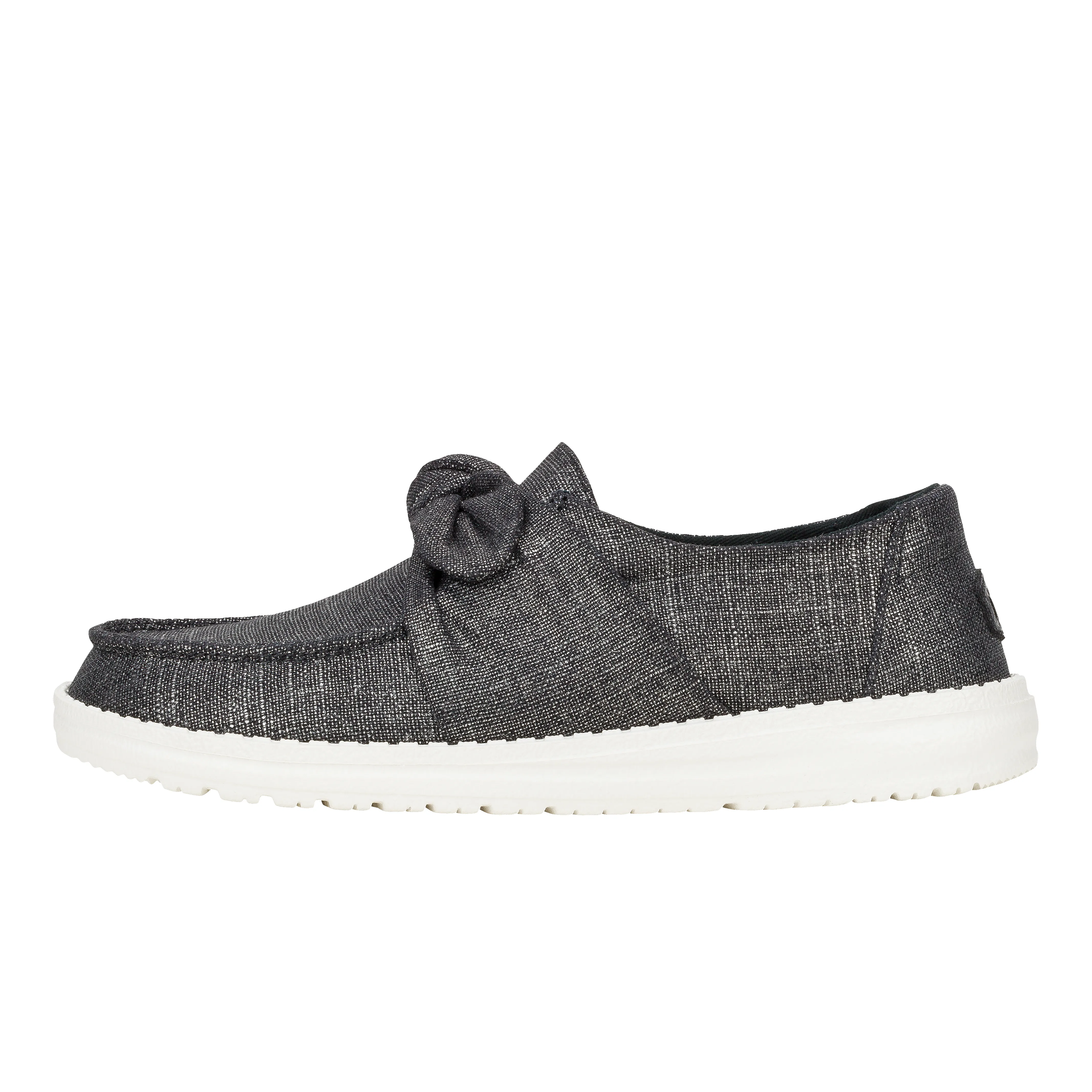 Wendy Bow Shimmer - Black sold by Hey Dude