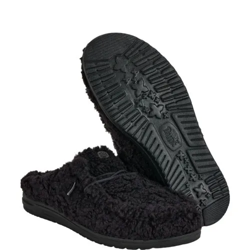 Wendy Slipper - Cozy Black/Black sold by Hey Dude product image thumbnail 2