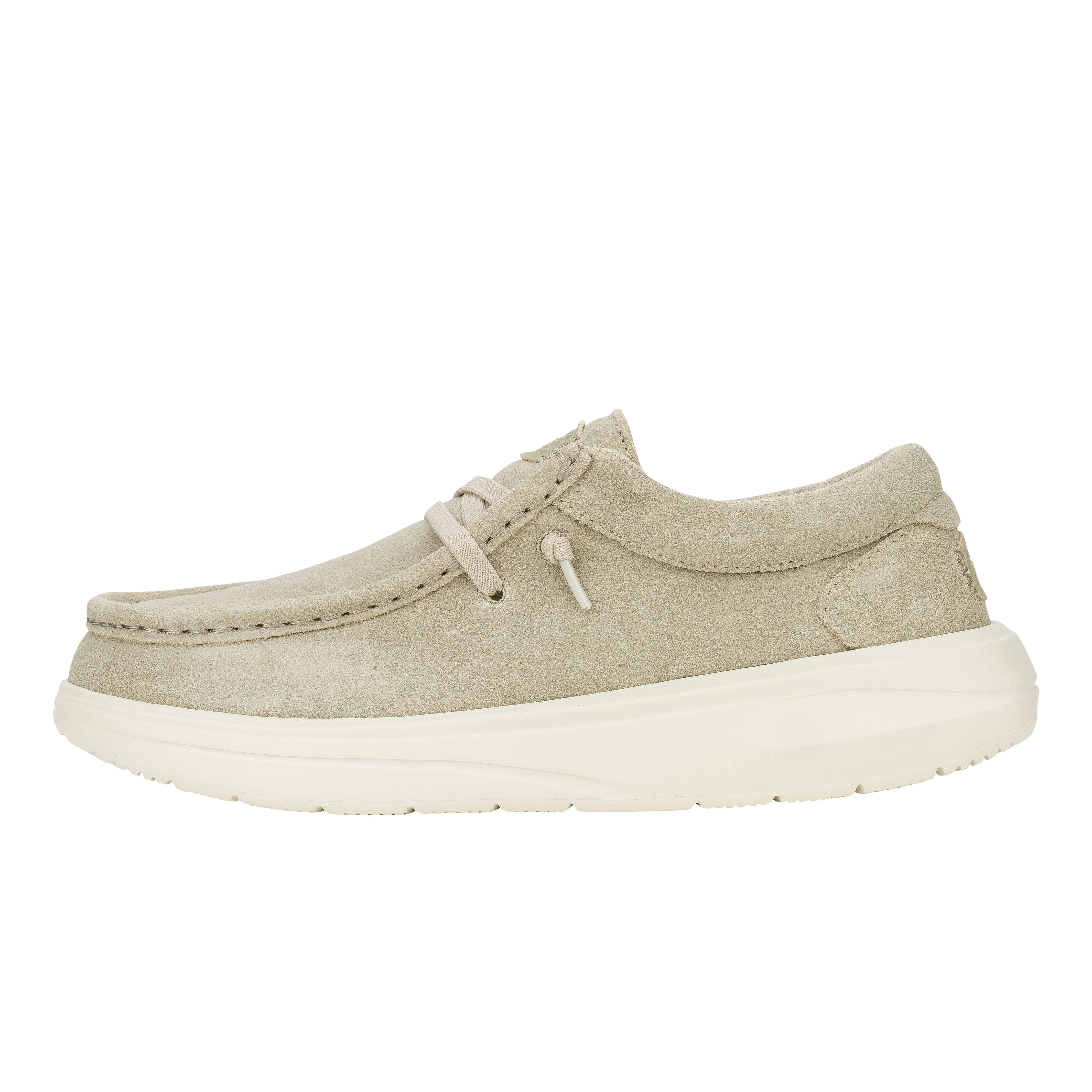 Wendy Comf Suede - Stone Grey/Silver Birch sold by Hey Dude