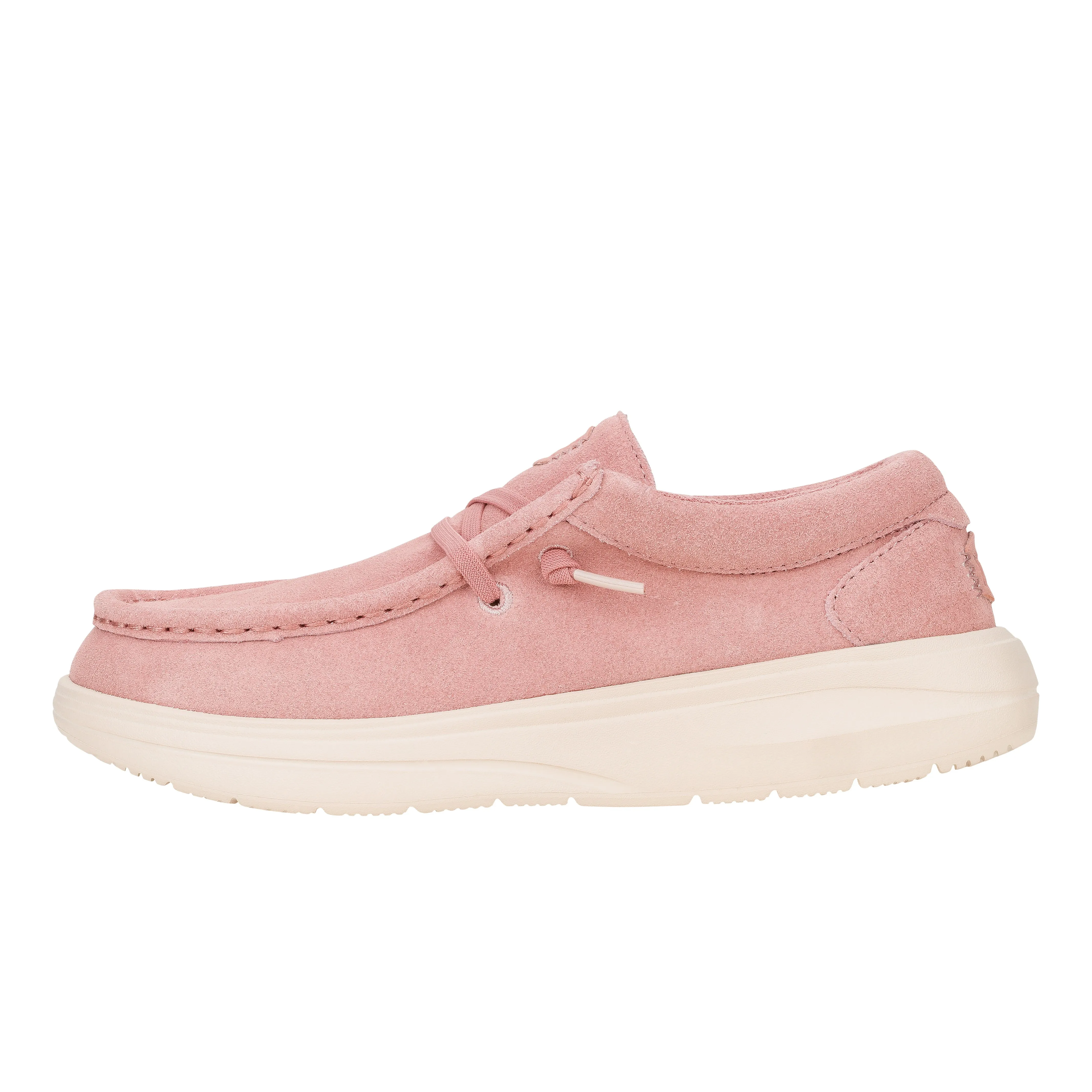 Wendy Comf Suede - Rose Pink/Whisper Pink sold by Hey Dude