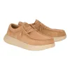 Wally Comf Suede - Tobacco Brown/Irish Cream sold by Hey Dude