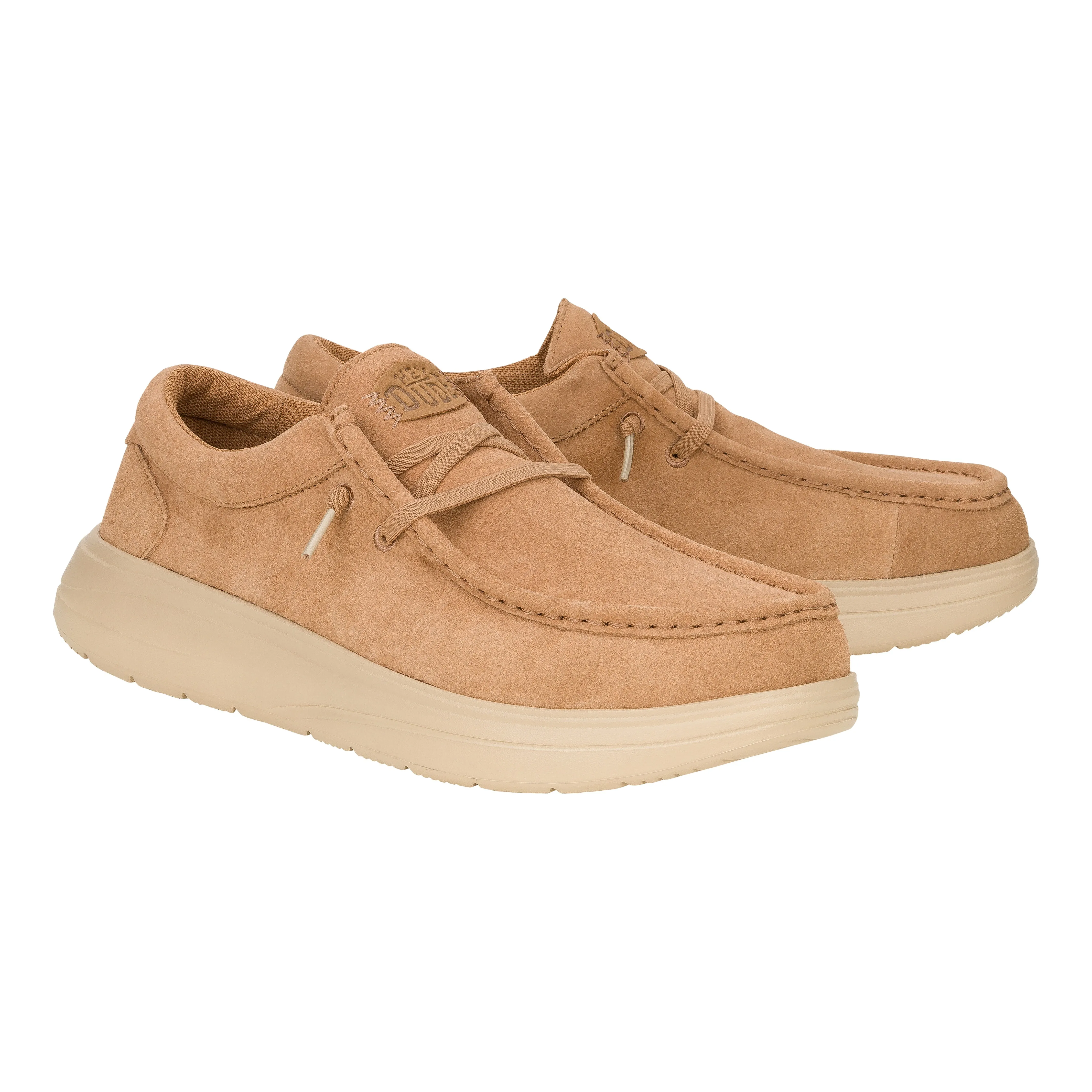 Wally Comf Suede - Tobacco Brown/Irish Cream sold by Hey Dude product image thumbnail 2
