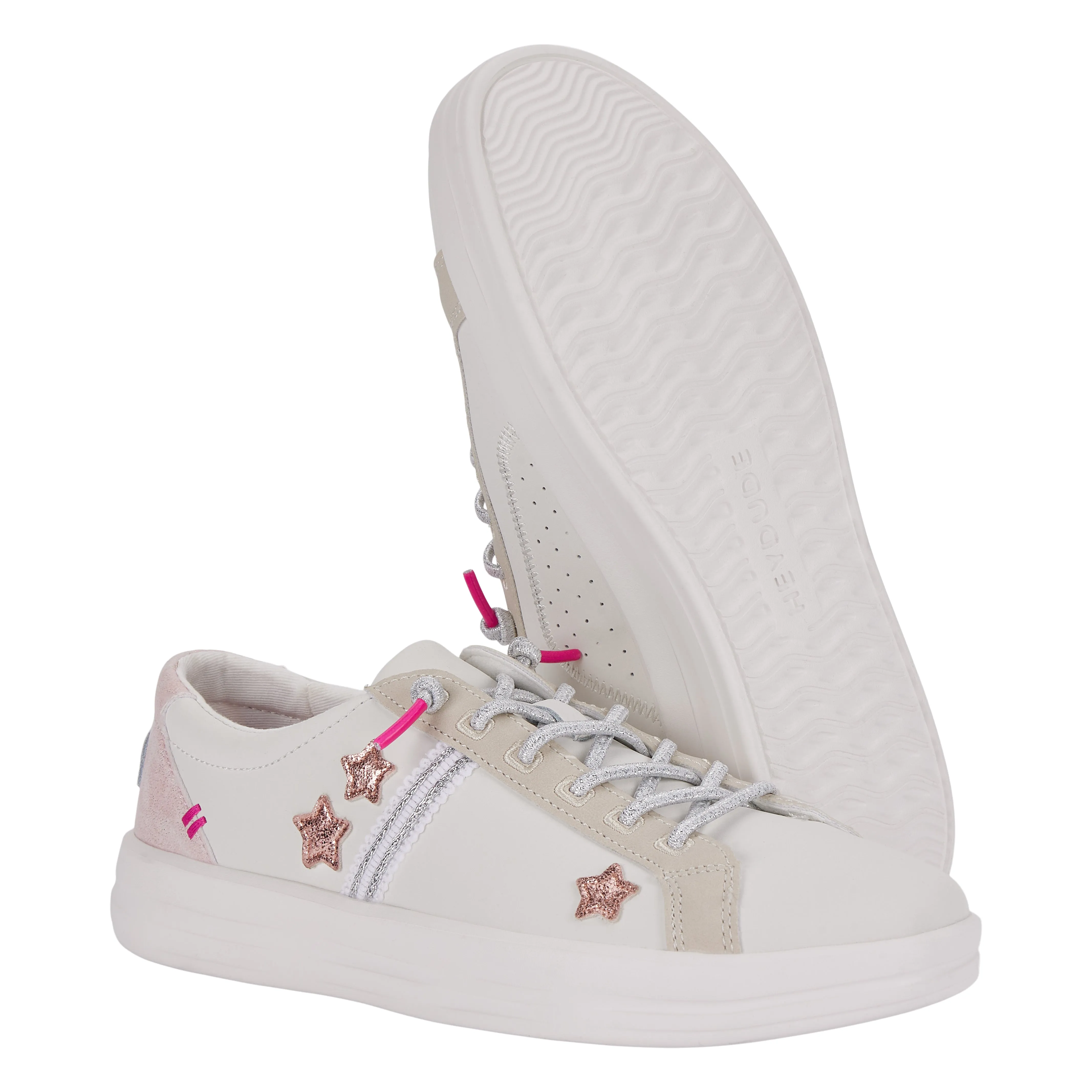 Karina Metallic Star - White sold by Hey Dude product image thumbnail 3