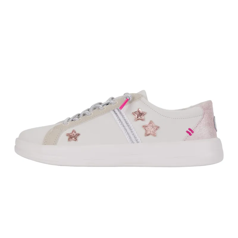 Karina Metallic Star - White sold by Hey Dude