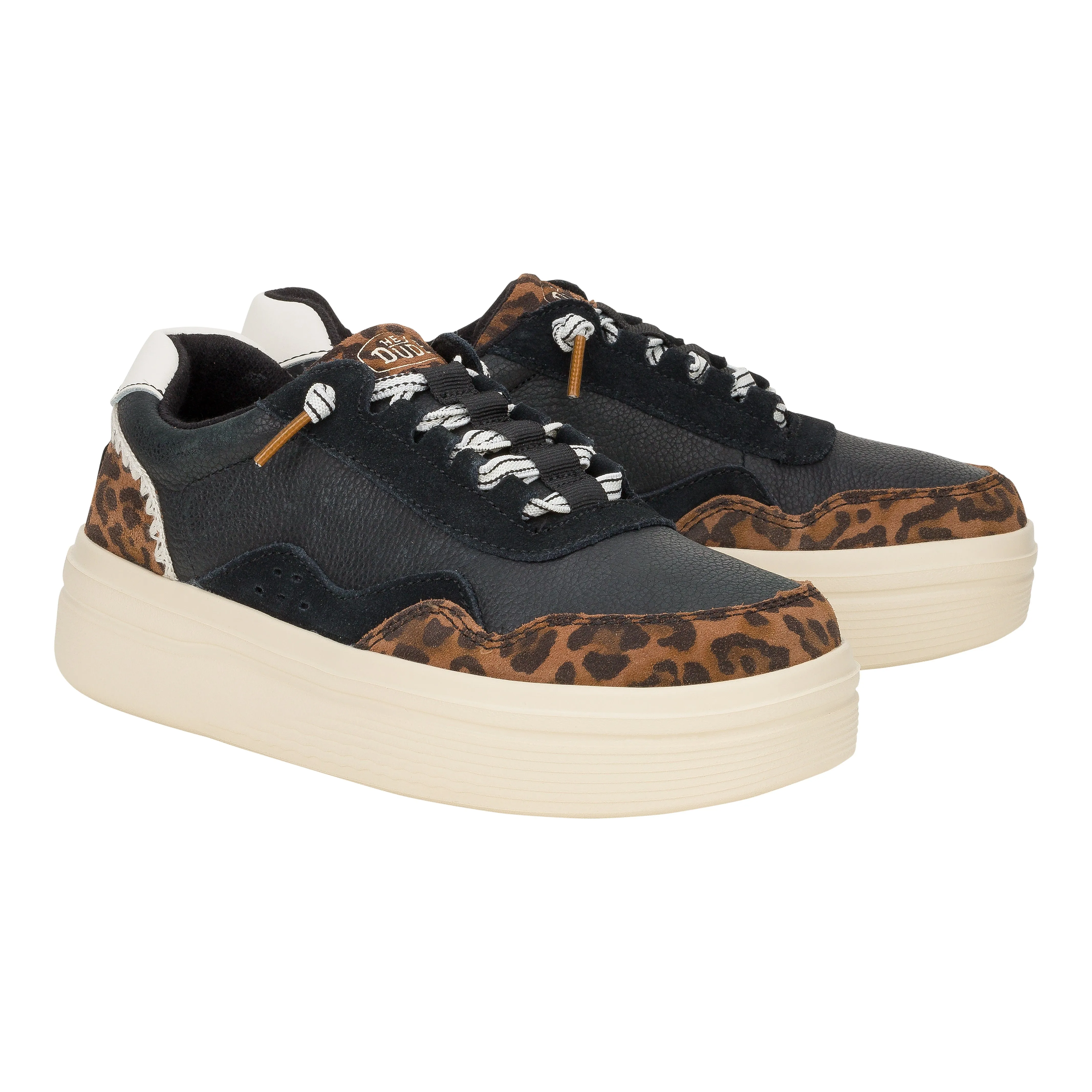 Hudson Lift Luxe - Black/Leopard sold by Hey Dude product image thumbnail 2