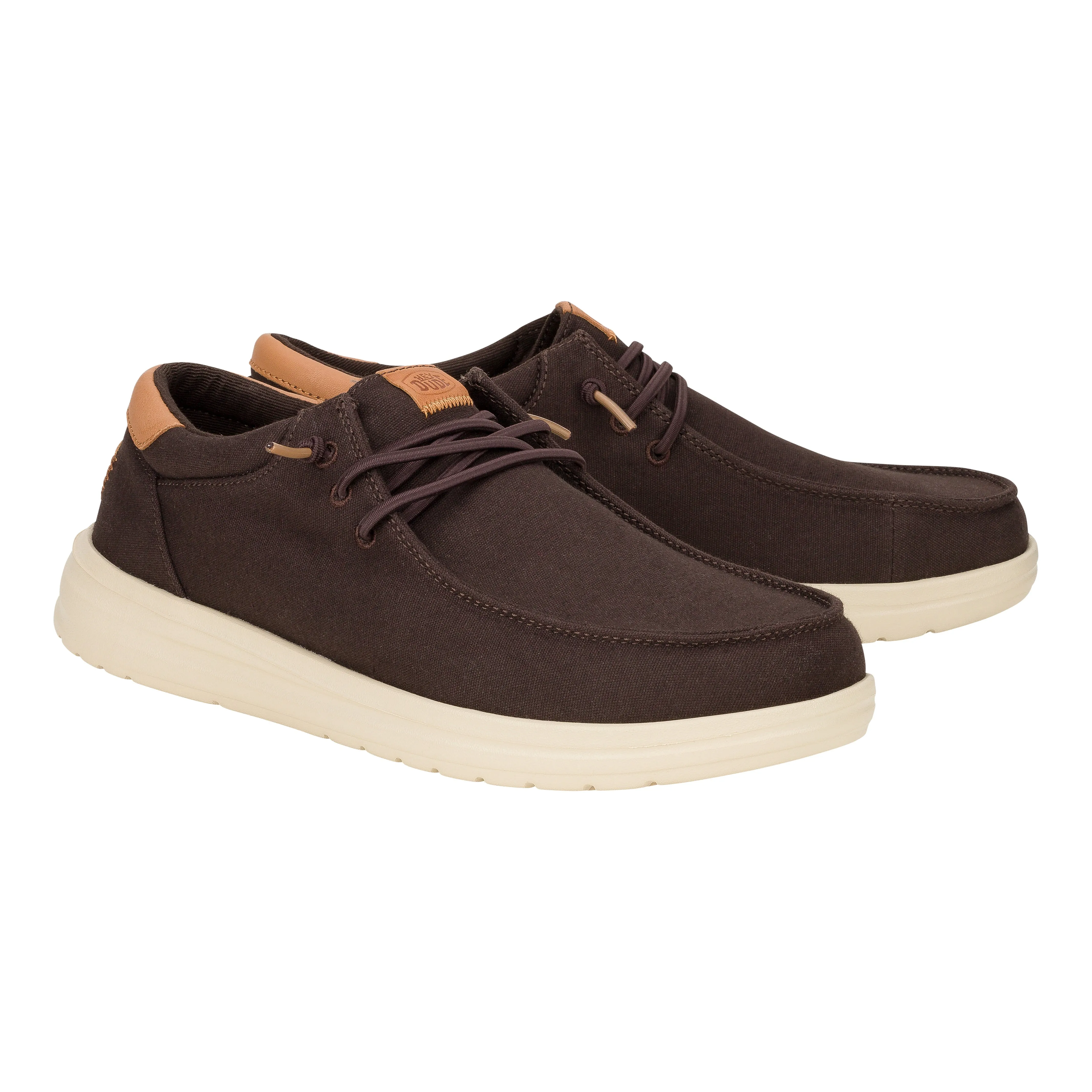 Paul Canvas - Brown/Wood Ash sold by Hey Dude product image thumbnail 2