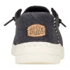 Wendy Espadrille Woven - Black sold by Hey Dude
