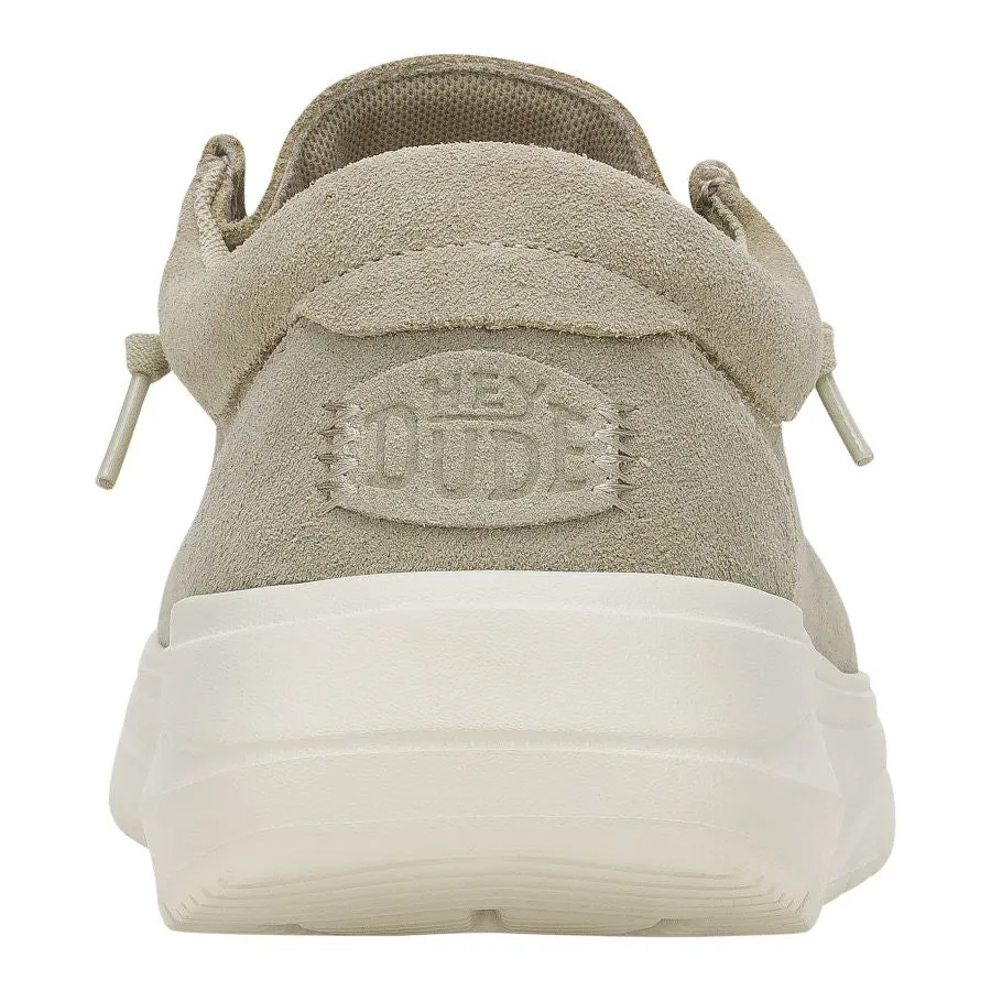 Wally Comf Suede - Stone Grey/Silver Birch sold by Hey Dude product image thumbnail 5