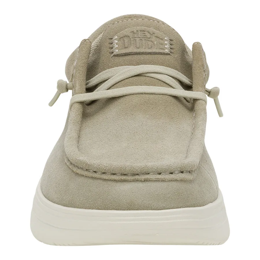 Wally Comf Suede - Stone Grey/Silver Birch sold by Hey Dude product image thumbnail 4