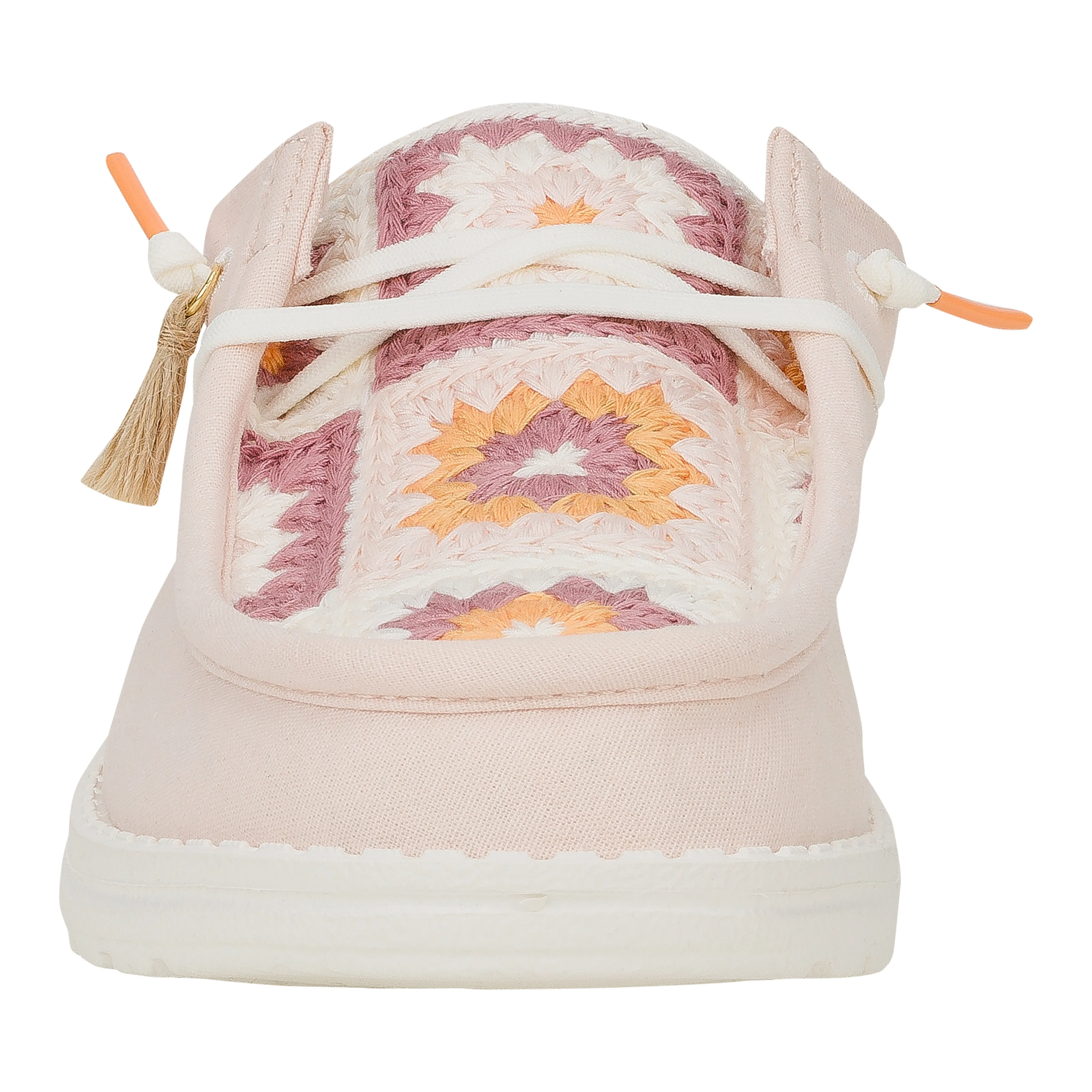 Wendy Slip Cottage Crochet - Pale Pink/Multi sold by Hey Dude product image thumbnail 4