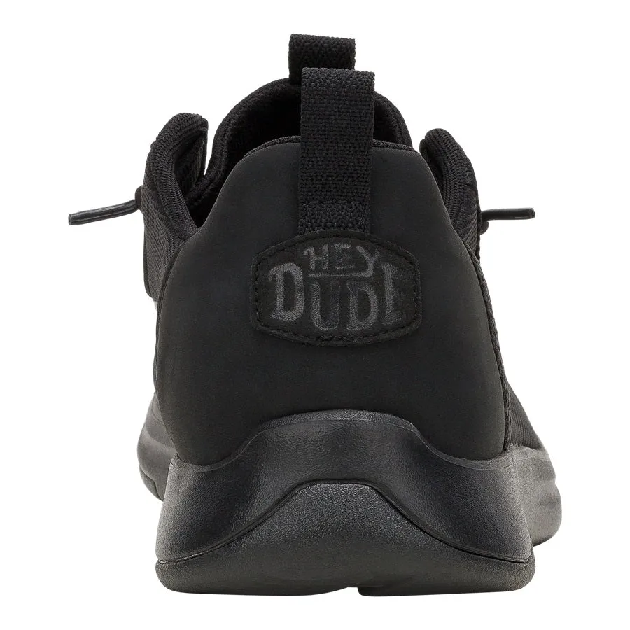 Wally Drift Mesh - Black/Black sold by Hey Dude product image thumbnail 5