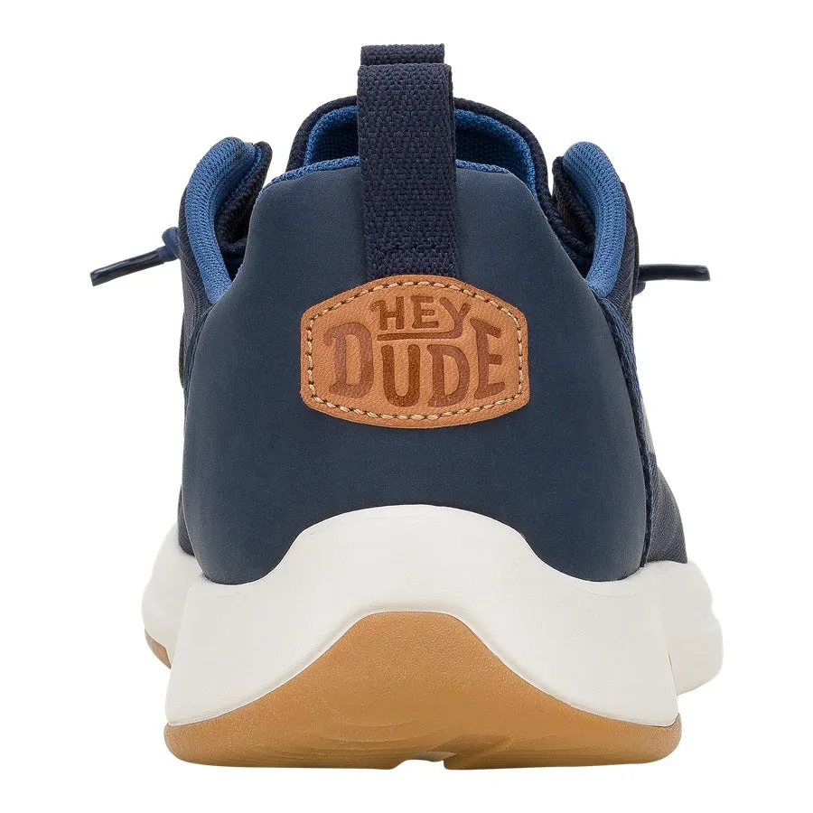 Wally Drift Mesh - Navy Blazer/White sold by Hey Dude product image thumbnail 5