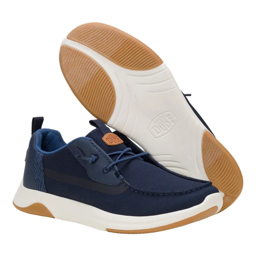 Wally Drift Mesh - Navy Blazer/White sold by Hey Dude product image thumbnail 3