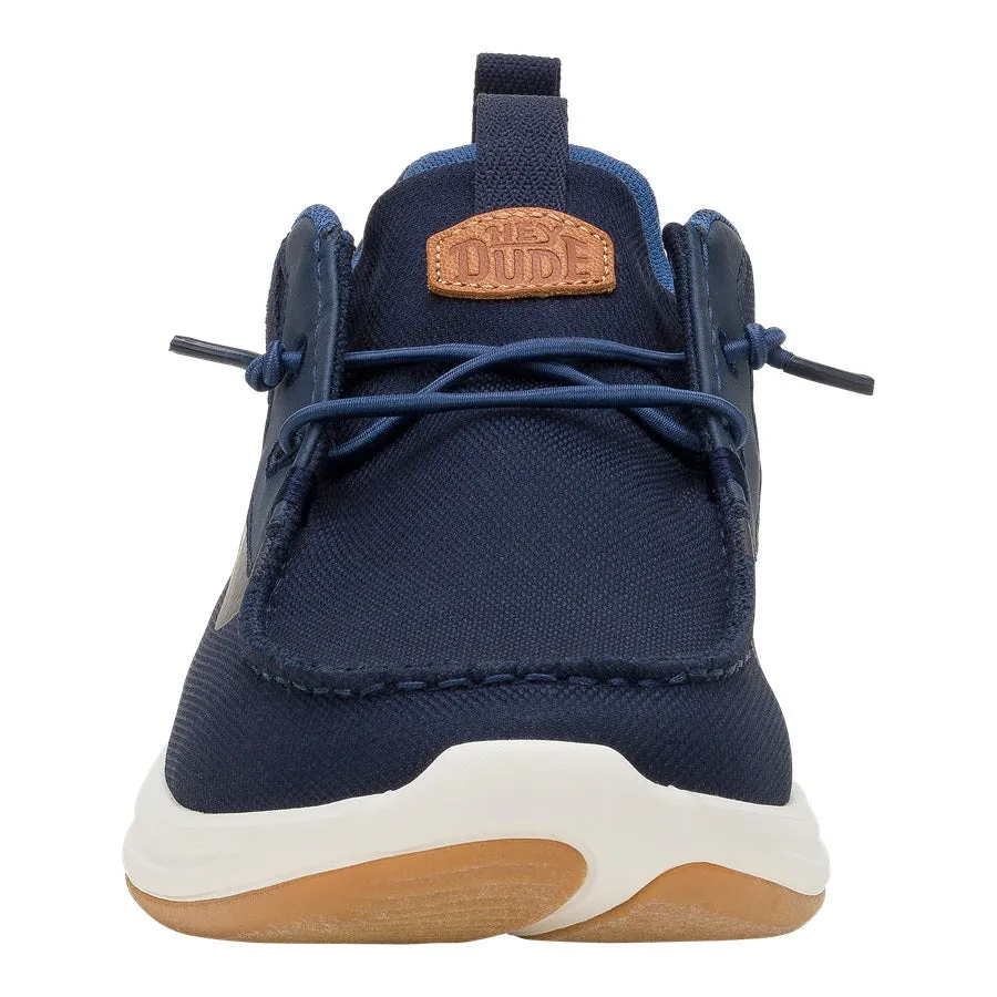 Wally Drift Mesh - Navy Blazer/White sold by Hey Dude product image thumbnail 4