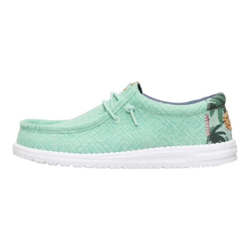 Wally Palm Jute - Dawn Blue/Celadon Green sold by Hey Dude
