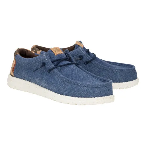 Wally Palm Jute - Navy Blazer/Chili Red sold by Hey Dude product image thumbnail 2