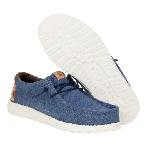 Wally Palm Jute - Navy Blazer/Chili Red sold by Hey Dude product image thumbnail 3