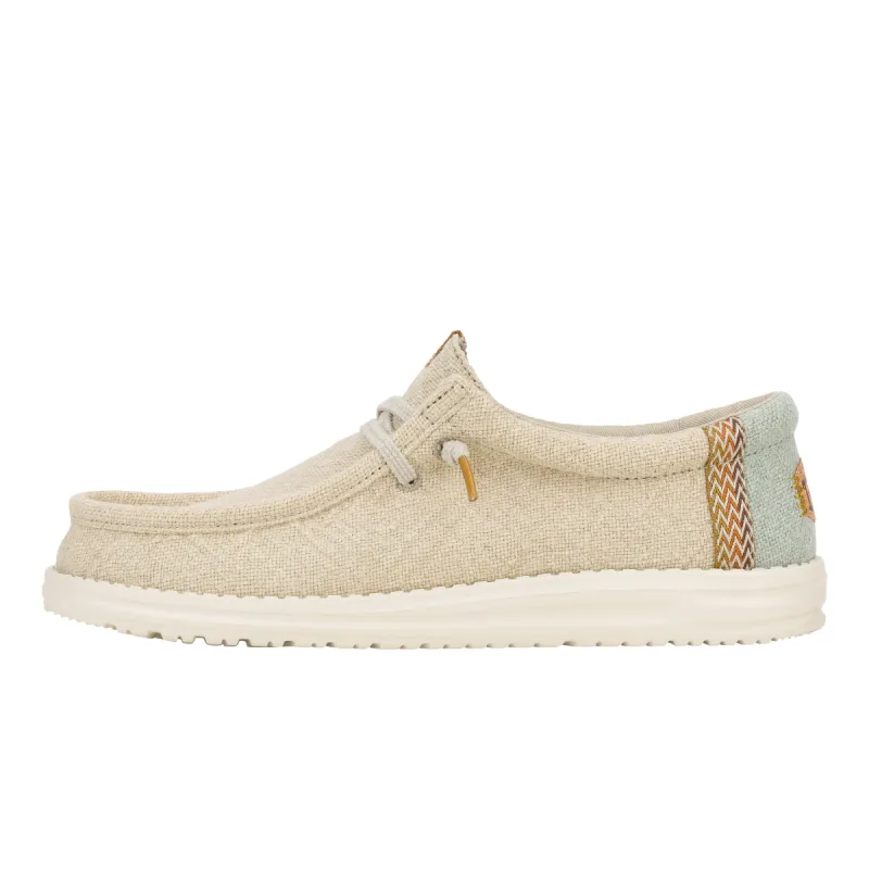 Wally Jute - Stone Grey/Iceberg Green sold by Hey Dude