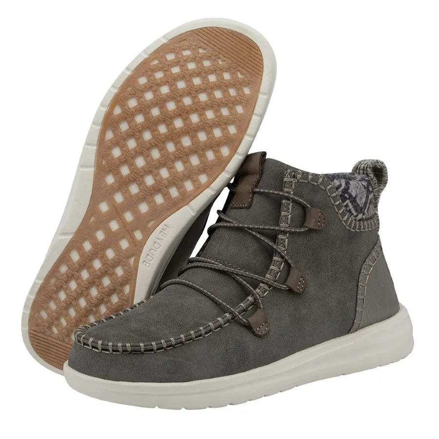 Eloise Faux Leather - Granite Grey sold by Hey Dude product image thumbnail 3