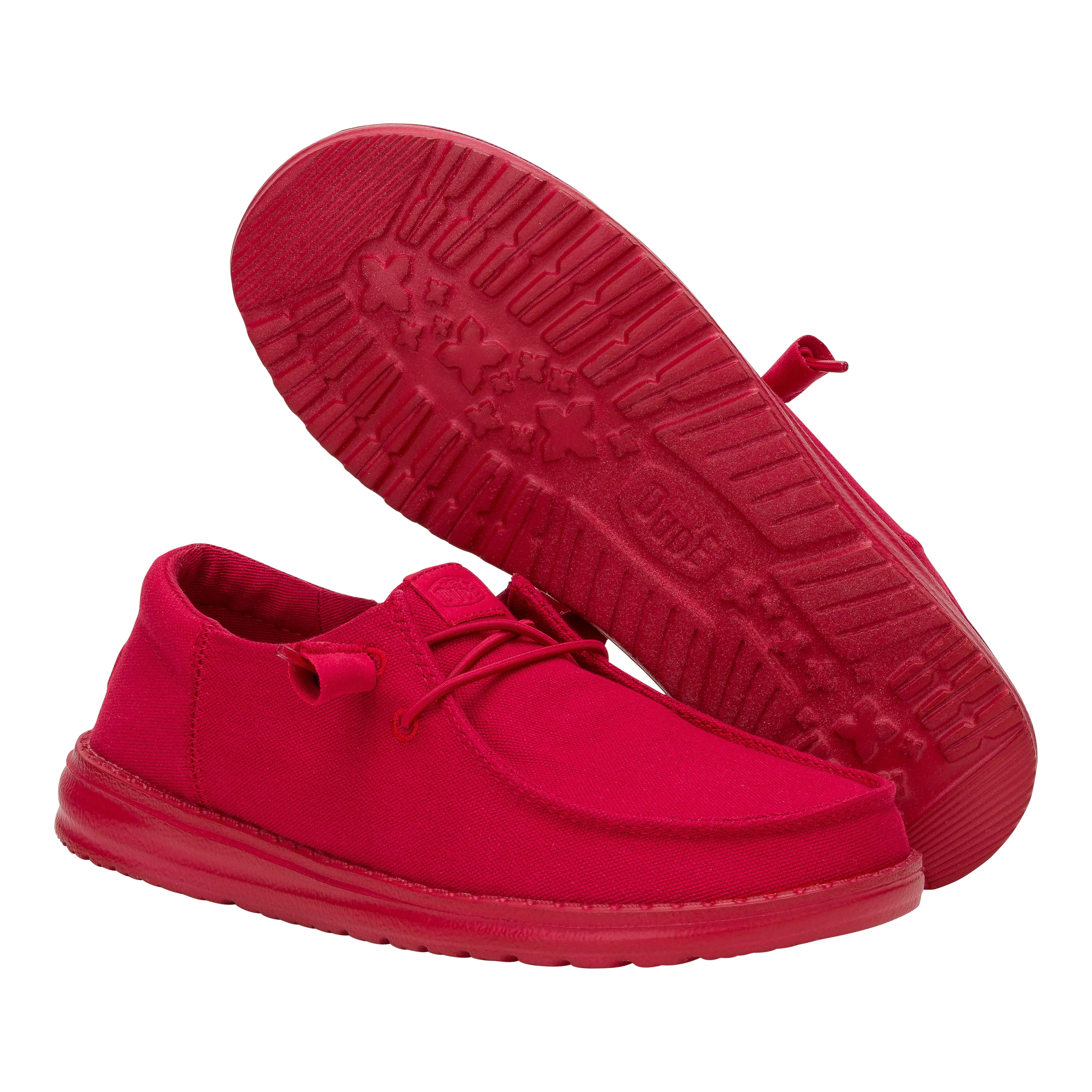 Wendy Funk Mono Canvas - Varsity Red sold by Hey Dude product image thumbnail 3