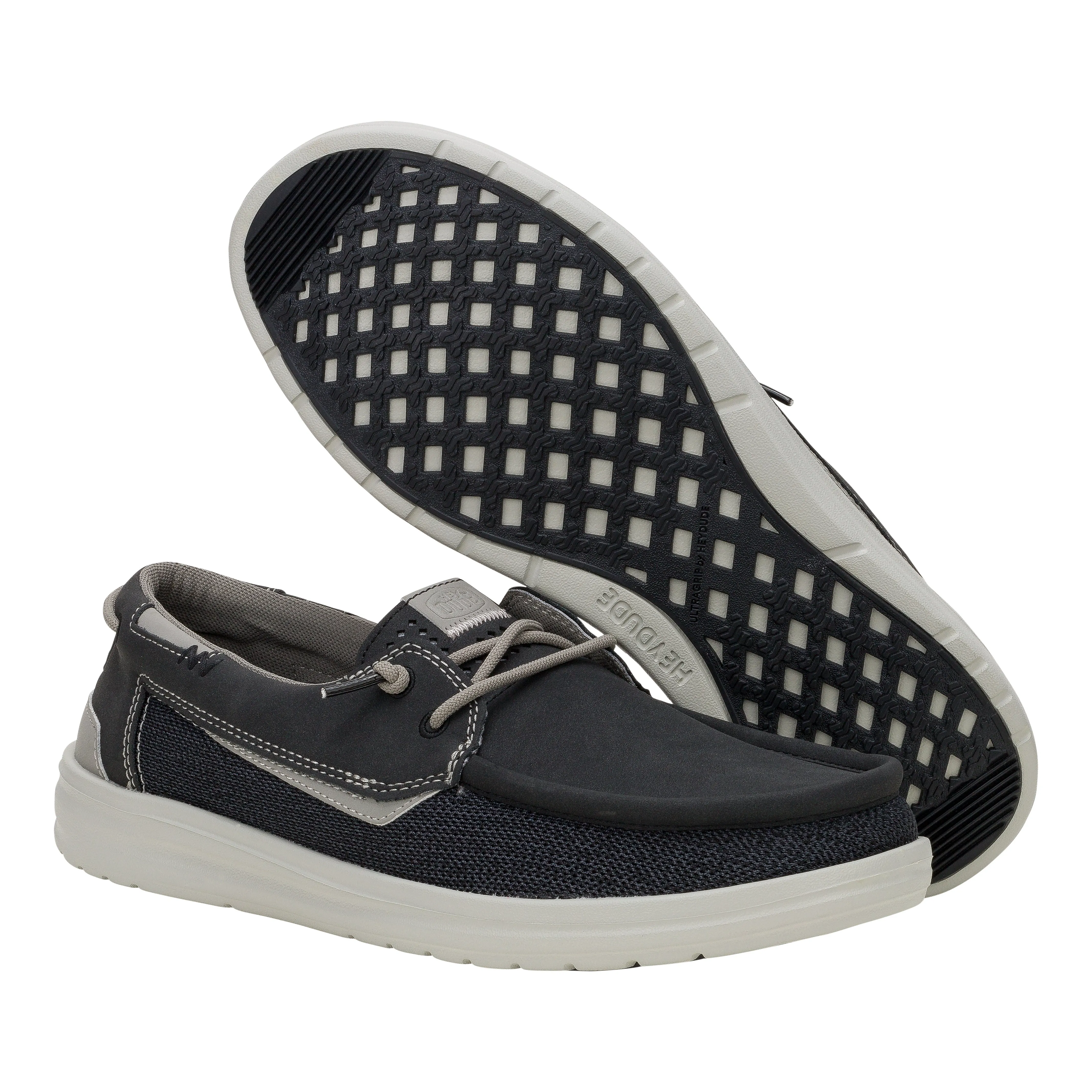 Welsh Grip Classic Mesh - Black/Storm Grey sold by Hey Dude product image thumbnail 3