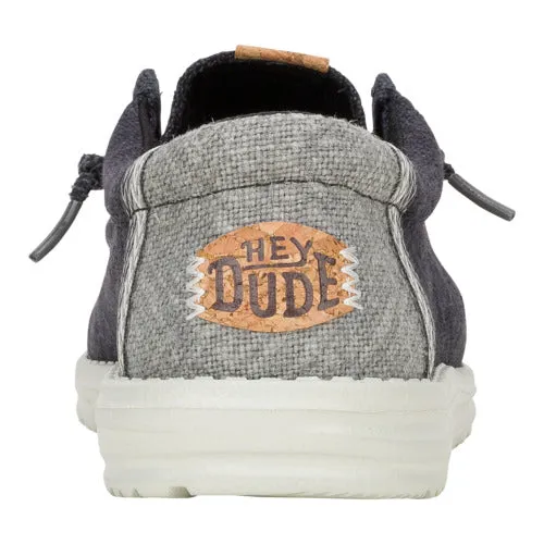 Wally Jute - Black/Granite Grey sold by Hey Dude product image thumbnail 5
