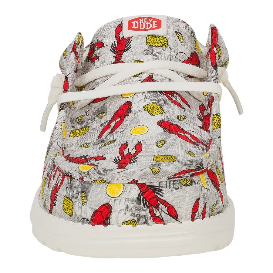 Wally Crawfish - Light Grey/Multi sold by Hey Dude product image thumbnail 5