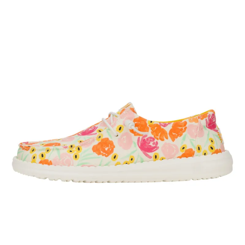 Wendy Watercolor Florals - Multi/Petal Pink sold by Hey Dude