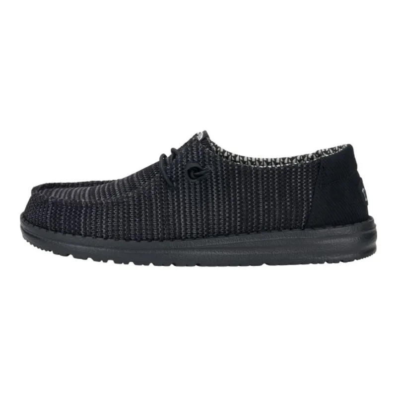 Wendy Stretch Sox Wide - Black/Black sold by Hey Dude