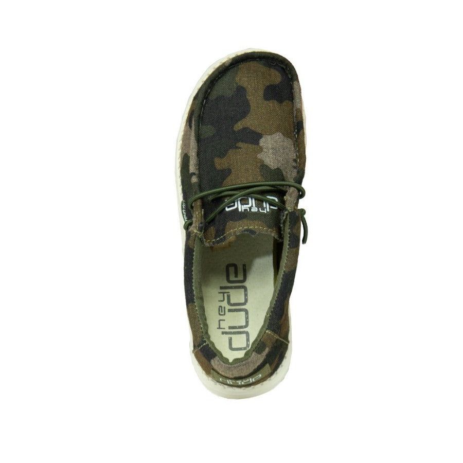 Wally Youth Linen - Camo sold by Hey Dude product image thumbnail 6
