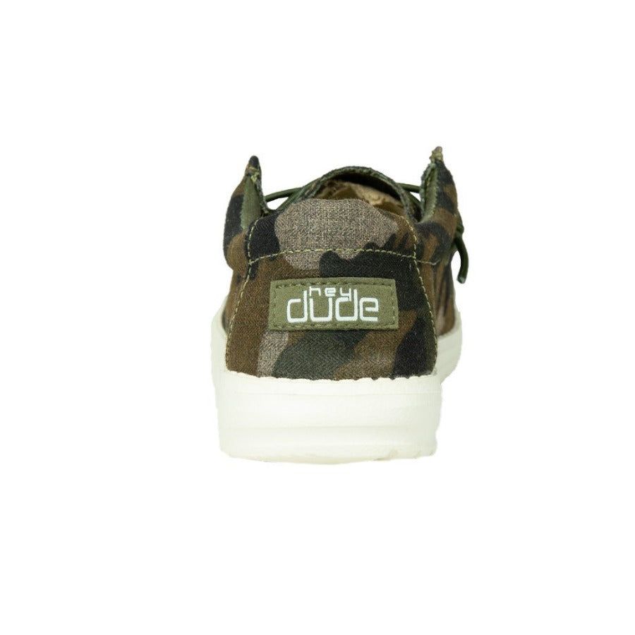 Wally Youth Linen - Camo sold by Hey Dude product image thumbnail 5