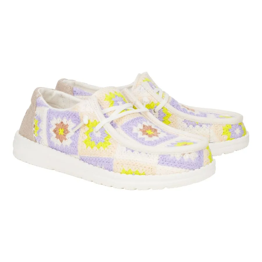 Wendy Cottage Crochet - Egret/Lavender/Multi sold by Hey Dude product image thumbnail 2