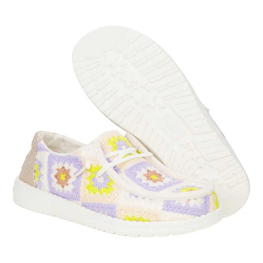 Wendy Cottage Crochet - Egret/Lavender/Multi sold by Hey Dude product image thumbnail 3