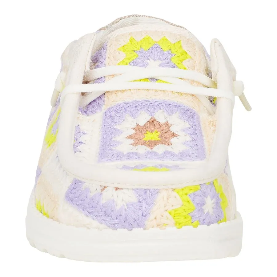 Wendy Cottage Crochet - Egret/Lavender/Multi sold by Hey Dude product image thumbnail 4