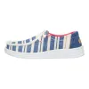 Wendy Espadrille Coast - Navy/White sold by Hey Dude