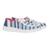 Wendy Espadrille Coast - Navy/White sold by Hey Dude