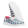 Wendy Espadrille Coast - Navy/White sold by Hey Dude