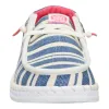 Wendy Espadrille Coast - Navy/White sold by Hey Dude