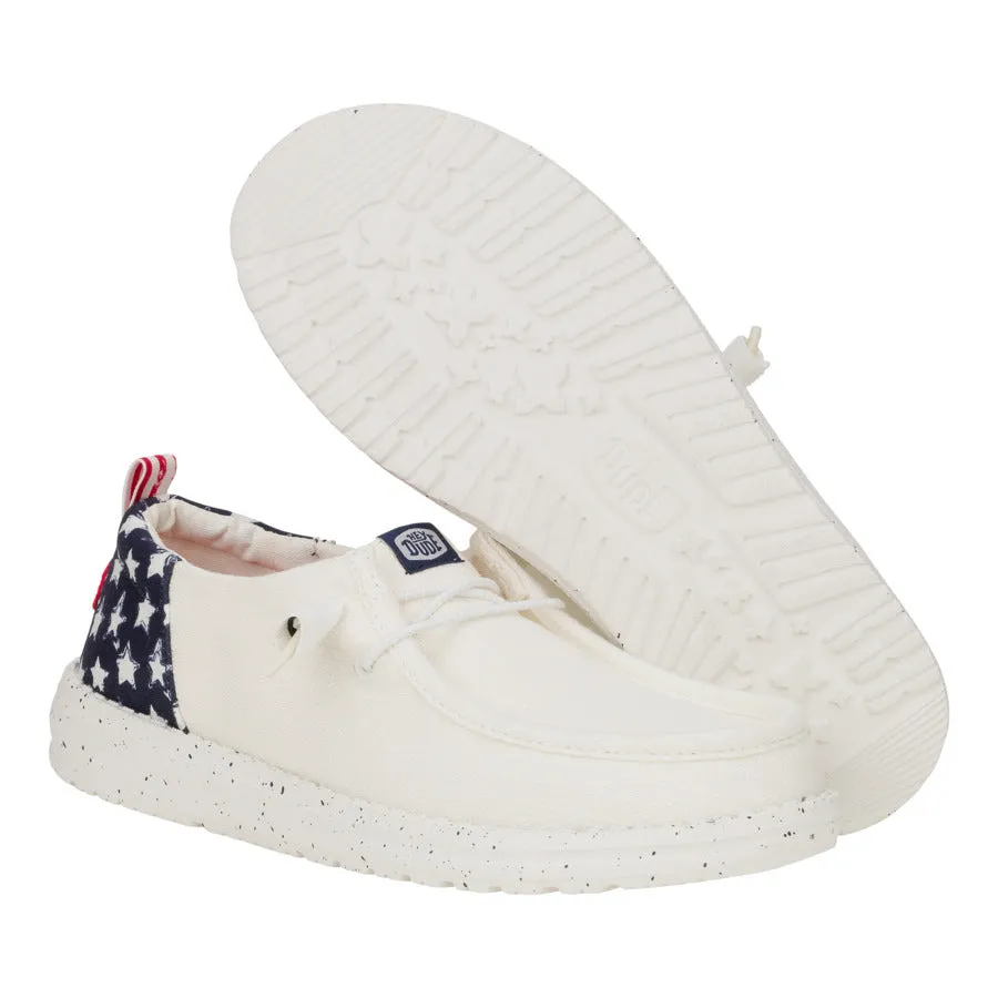 Wendy Funk Americana Stars - White/Navy Blazer sold by Hey Dude product image thumbnail 3