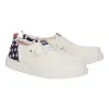 Wendy Funk Americana Stars - White/Navy Blazer sold by Hey Dude
