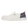 Wendy Funk Americana Stars - White/Navy Blazer sold by Hey Dude
