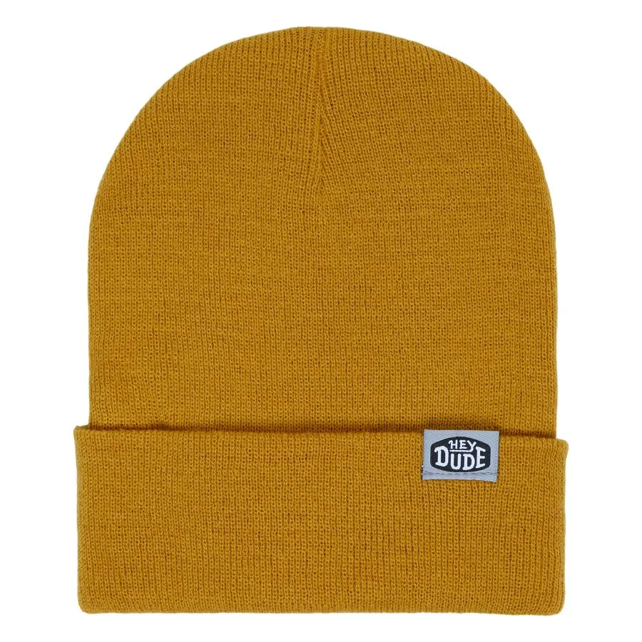 HEYDUDE™ Cuff Beanie - Camel sold by Hey Dude