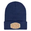 HEYDUDE™ Patch Beanie - Navy sold by Hey Dude