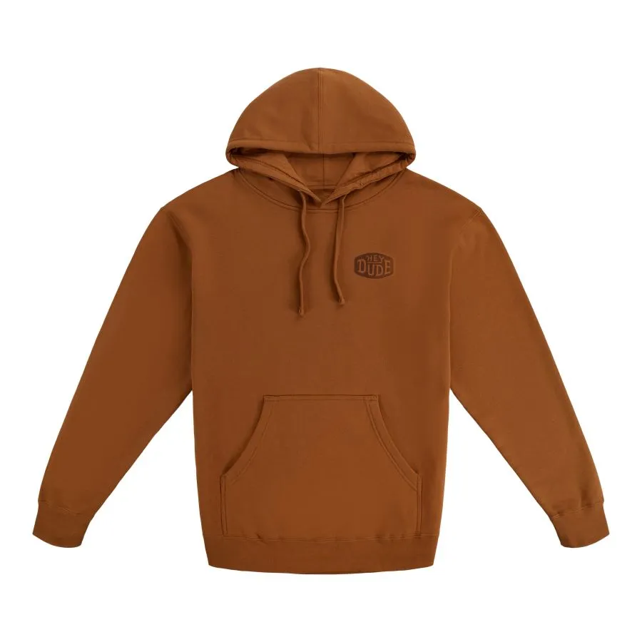 Go To Buckle Hoodie - Saddle sold by Hey Dude