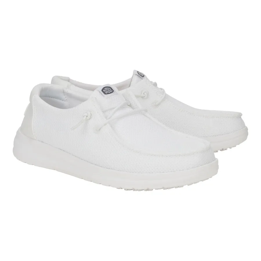 Wendy Work CE Slip Resistant - White sold by Hey Dude product image thumbnail 2