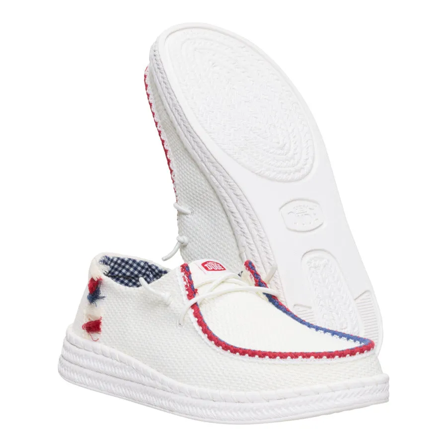 Wendy Espadrille Americana - White sold by Hey Dude product image thumbnail 3