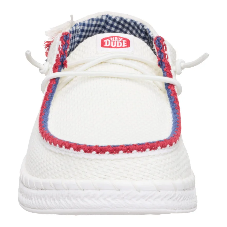 Wendy Espadrille Americana - White sold by Hey Dude product image thumbnail 4