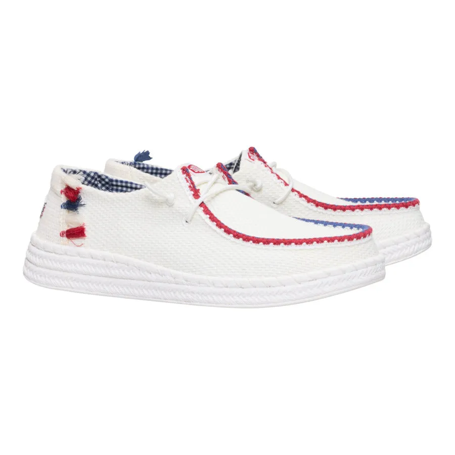 Wendy Espadrille Americana - White sold by Hey Dude product image thumbnail 2