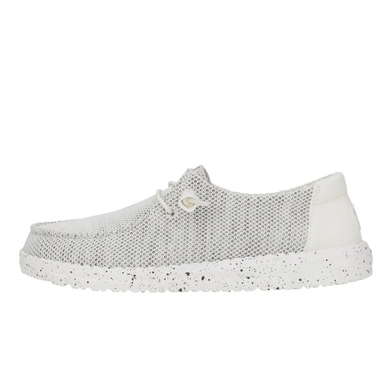 Wendy Stretch Sox Wide - Stone White sold by Hey Dude